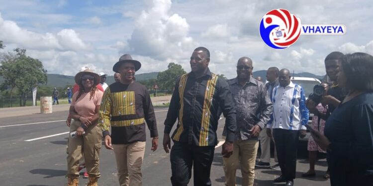 Mazowe road dualisation section opened to traffic