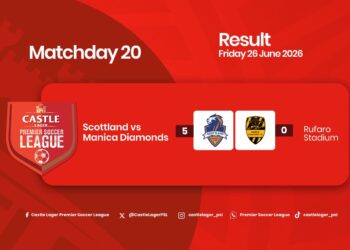 Baptism of fire for Marowa as Scotland FC hits five goals