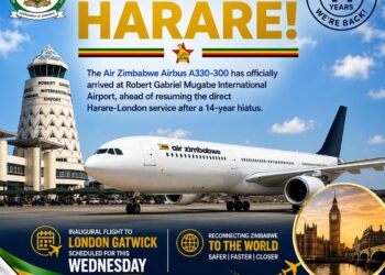 Air Zimbabwe secures 1,479 bookings as Harare-London route makes historic return
