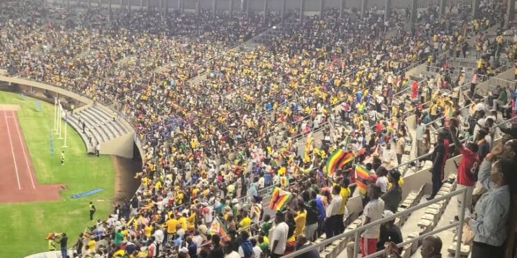 Stadium stampede leaves one dead