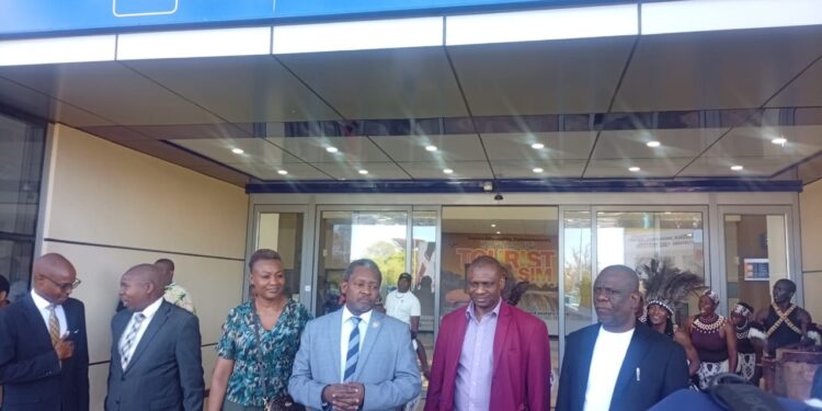AFRICAN UNION COMMISSIONER ARRIVES FOR AFRICA SKILLS WEEK